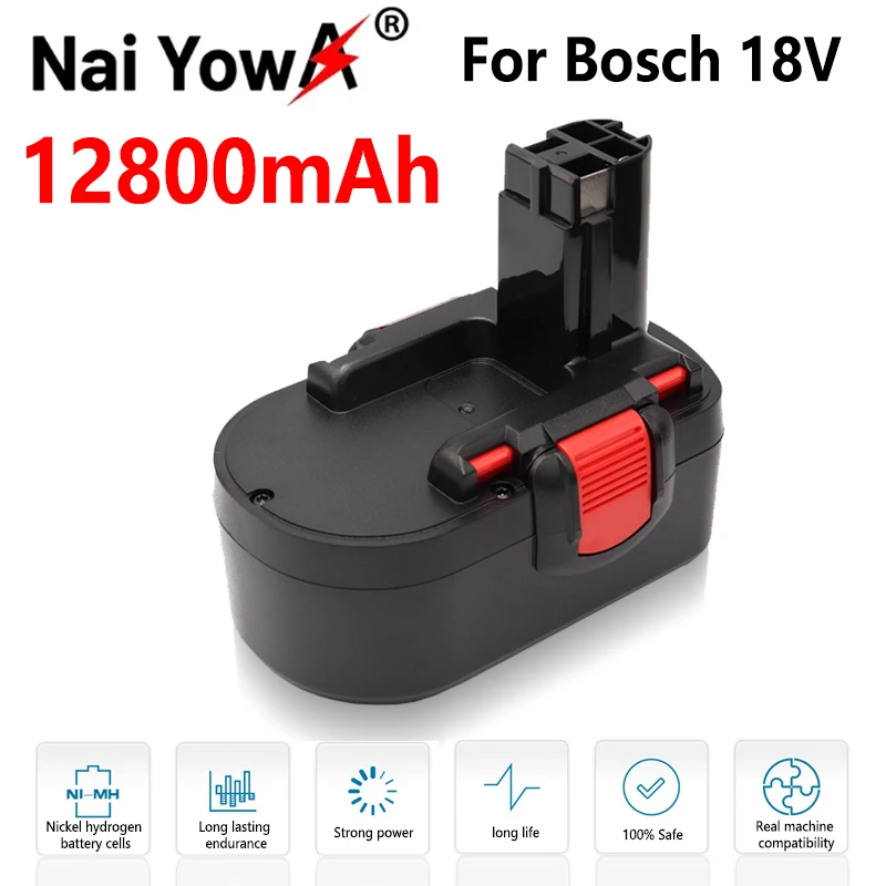 

Аккумуляторная батарея BAT025 для Bosch, 18 в, 12800 мАч, Ni-CD