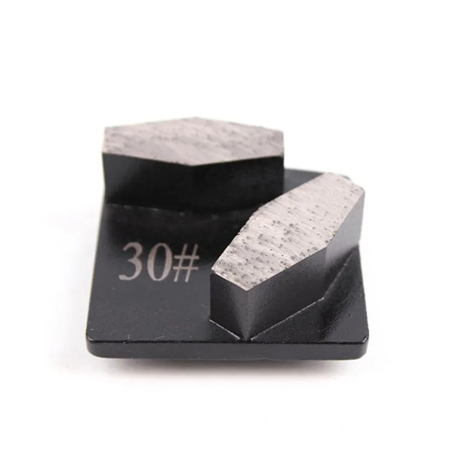 9 PCS Redi Lock Diamond Grinding Shoes Disc Puck Scraper Segment for Concrete cement Terrazzo for Husqvarna Grinder Machine