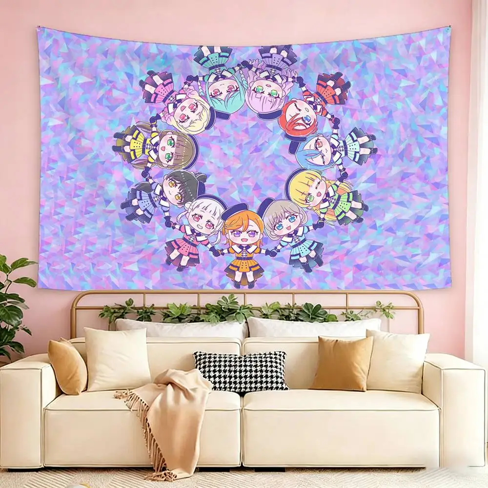 1pc Love Live Animated Series flag Suitable For Party Club Outdoor Interior Wall Decoration Banner Fans Gift