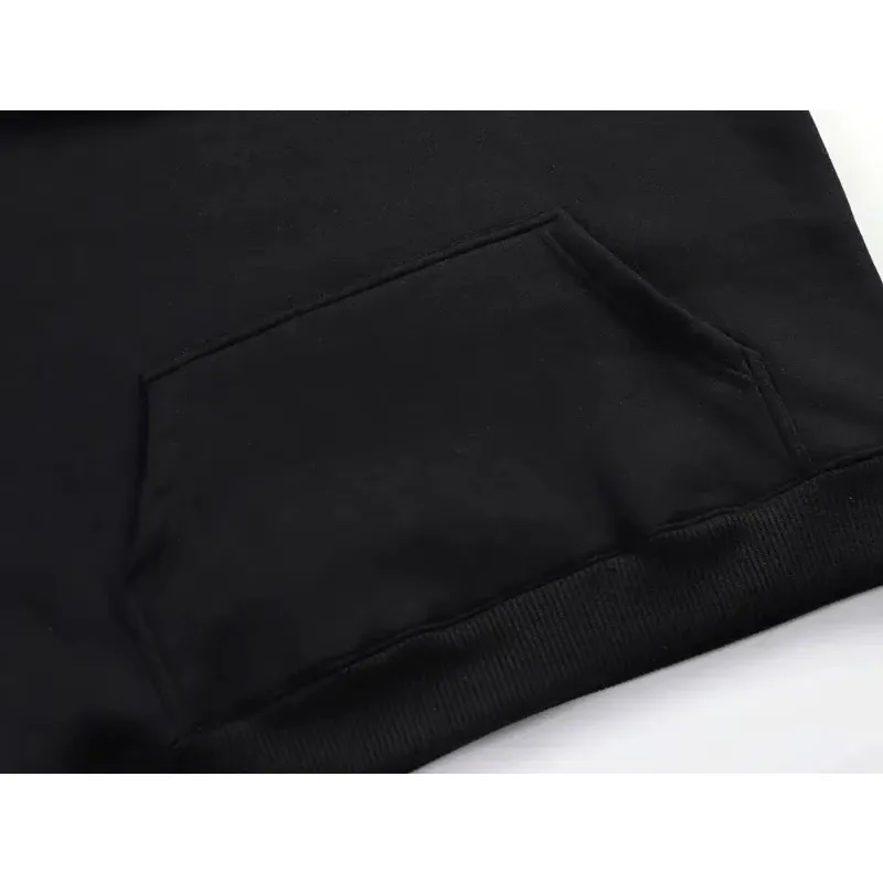 الجمجمة نمط مطبوعة مطبوعة هوديي الرجال الخريف والشتاء عارضة أزياء طويلة الأكمام البلوز ملابس الشارع اليومية