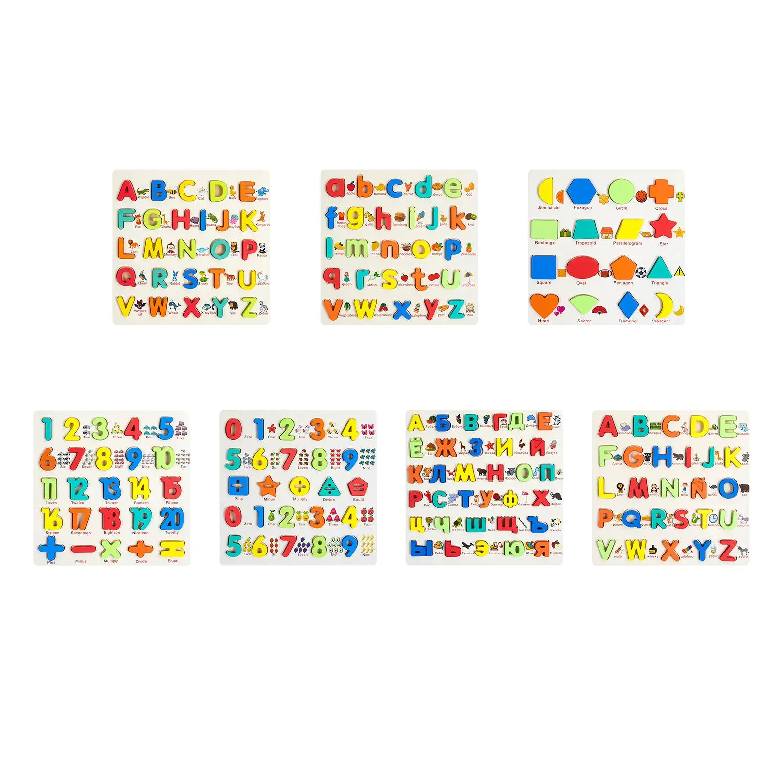 木製パズル 知育玩具 インタラクティブパズルボードセット 男の子用 3-5歳 赤ちゃん用