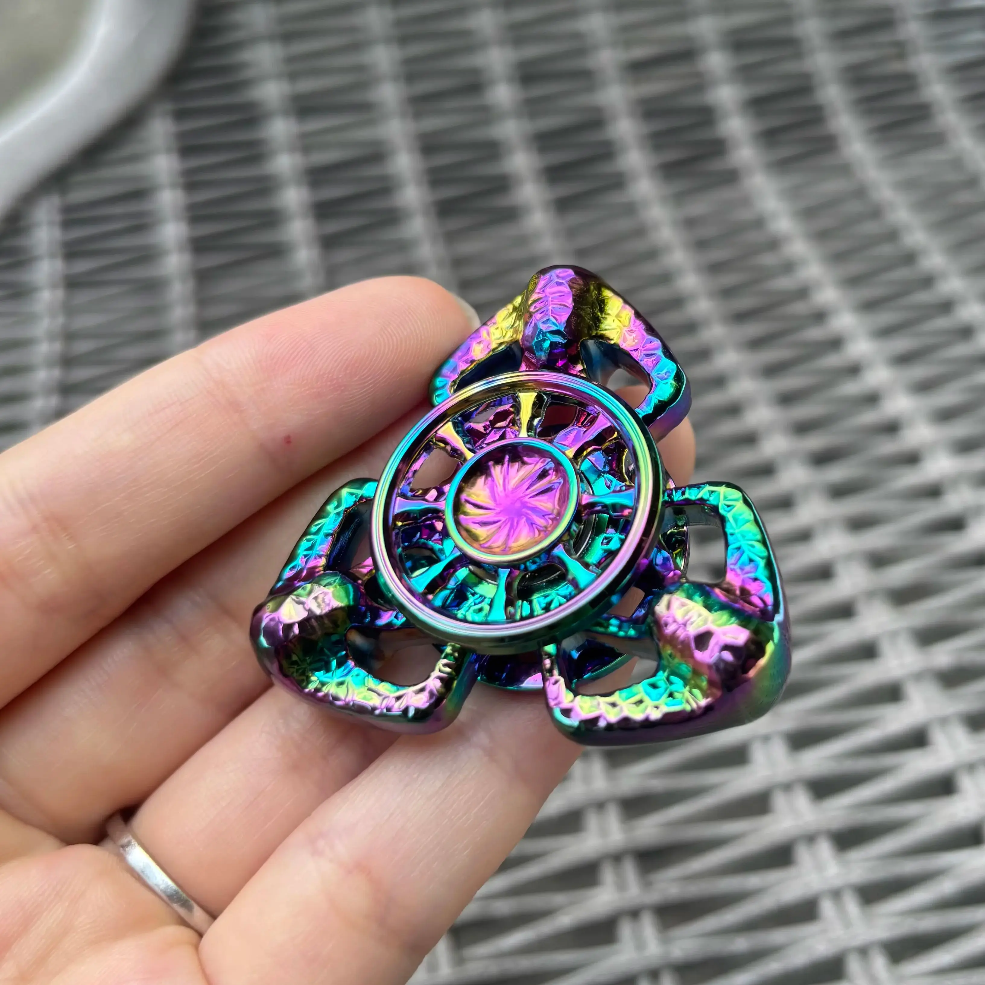 Hand Spinner Fidget Spinner EDC Vlam Vlinder Stress Relief Speelgoed Angst Speelgoed