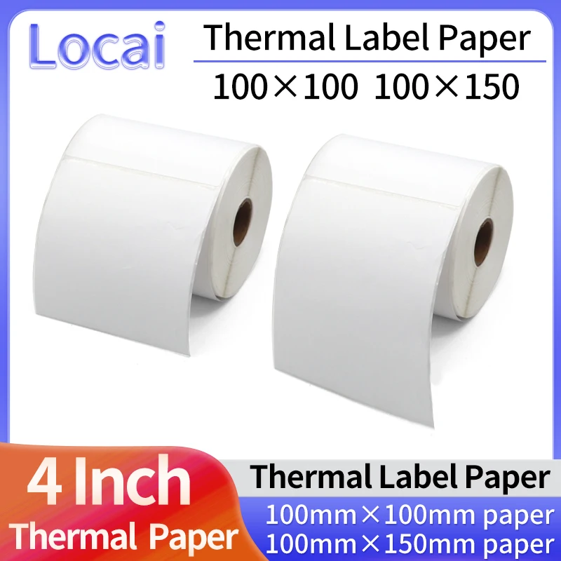 

100 мм 150 мм 4-дюймовая термобумага для этикеток, принтер для транспортировочных этикеток, машина для наклеек со штрих-кодом, принтер TD-401 TD-402, логистический экспресс