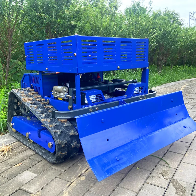 

Customized Industrial Remote Control 4-Stroke DIY Diesel Intelligent Robot Lawn Mower Cordless Self Propelled Spare Parts