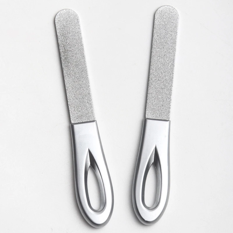 

1 шт. двусторонние пилочки для ногтей из нержавеющей стали, маникюр, педикюр, уход за ногтями, профессиональные инструменты для ухода за ногтями на пальцах, аксессуары