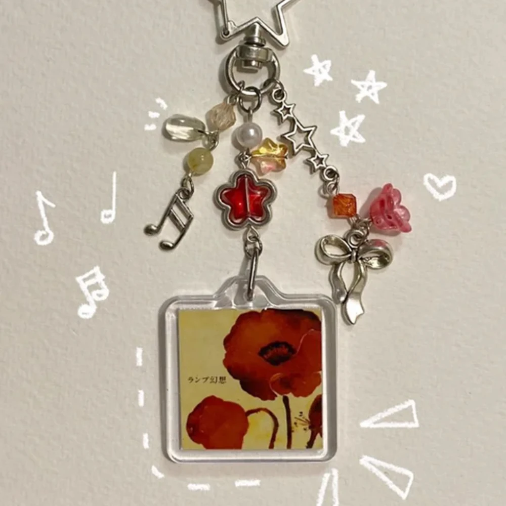 Trinkets japanese 2000s keychain Y2K Love and deepspace Handmade