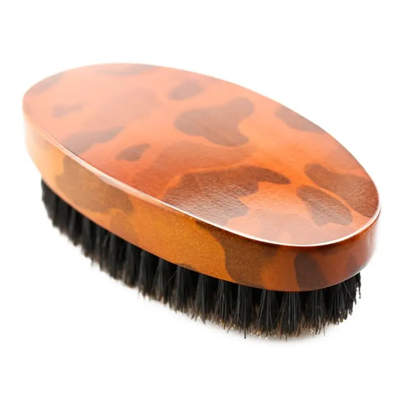 Beard Brush Beard Grooming Brush Straightens and Promotes Beard Growth Works with Beard Oil and Balm to Soften Beard