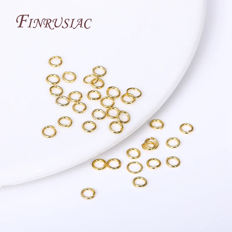 Supplies For Jewelry Wholesale 18K Gold Plated Lobster Clasp With Extension Chain,Ball Head Pin,Crimp Beads,Bead Tips,Jump Ring