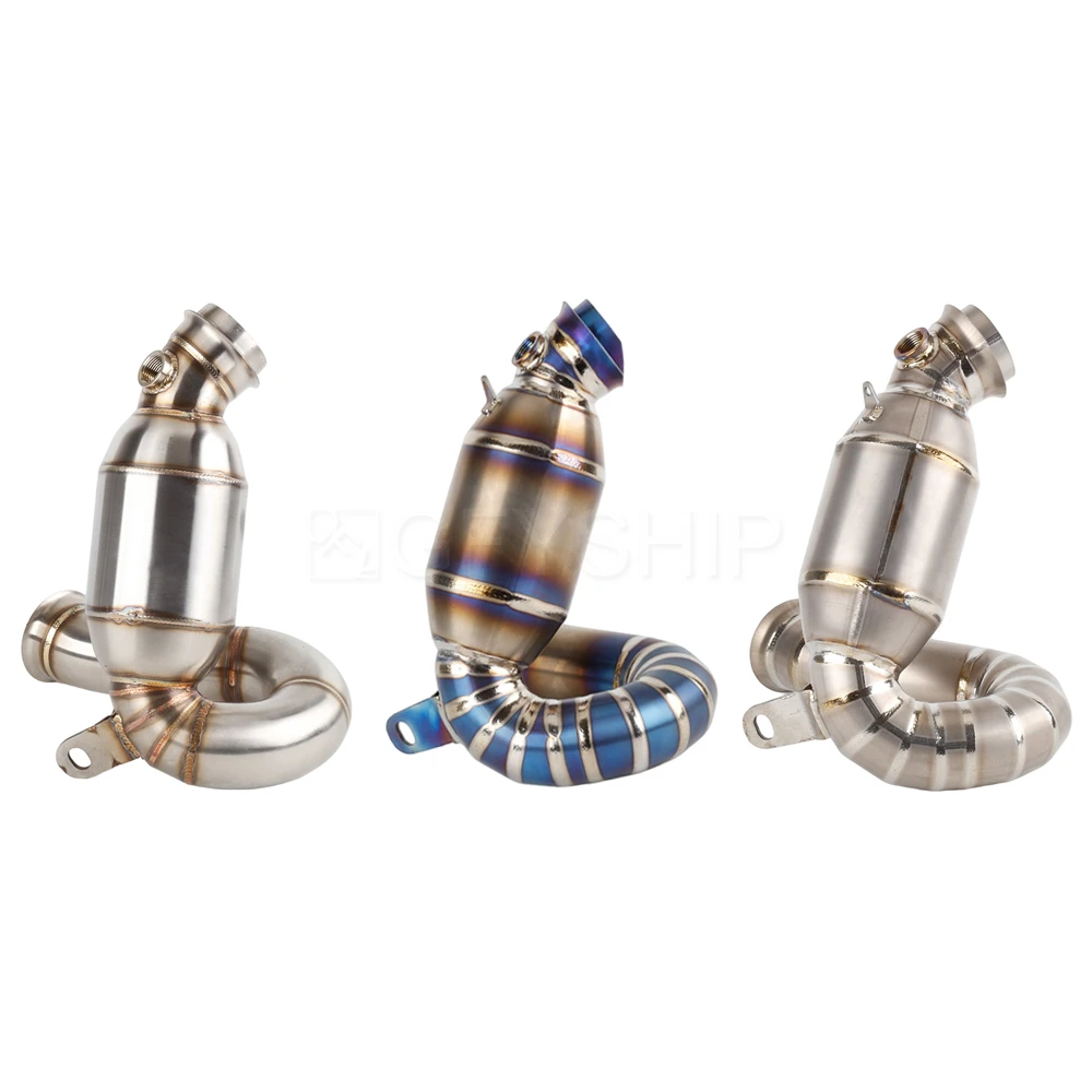 For CF MOTO 800 MT, NK 2022 2023 2024 2025 2026 800MT 800NK Escape Motorcycle Exhaust NOKAT Link Pipe Titanium Alloy Slip-on