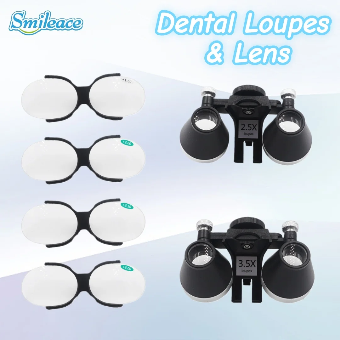 

Аксессуары для стоматологических луп 2,5X 3,5X оптическая линза с зажимом увеличительное стекло бинокулярная стоматологическая лупа