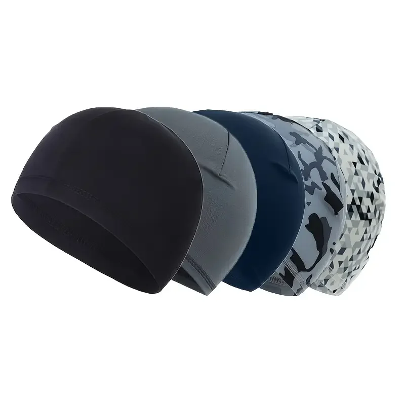 Czapki typu beanie na słońce, szybkoschnąca czapka pod kask rowerowy, sportowa czapka antypotna, czapka motocyklowa, czapka rowerowa, unisexowa czapka wewnętrzna — zdjęcie 7