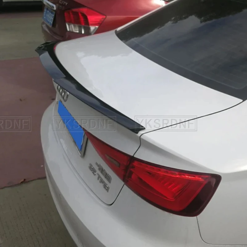 For Audi A3 S3 8v Sedan 2014 2015 2016 2017 2018 2019 2020 ABS Material Primer Color Tail Wing Decoration Rear Trunk Car Spoiler