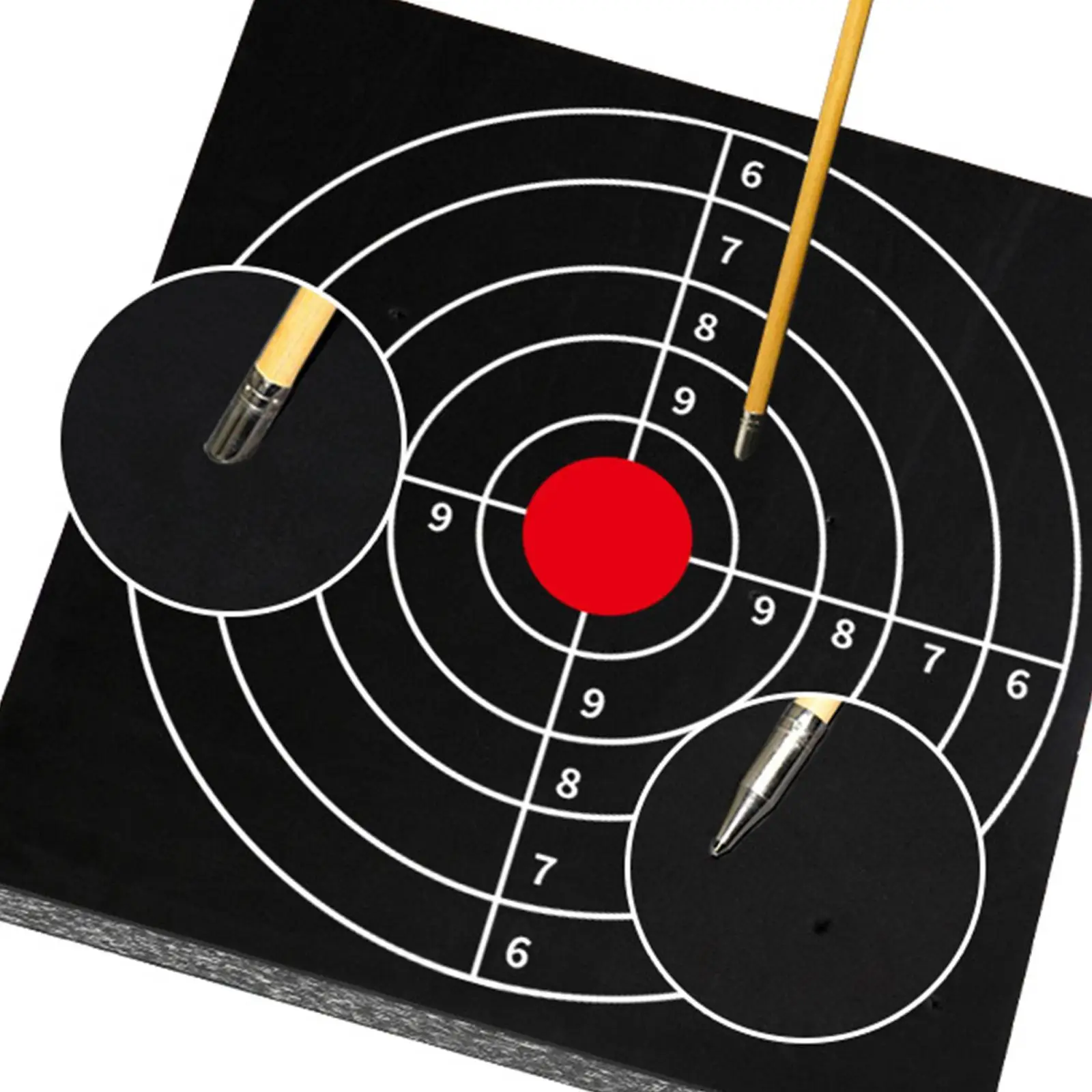 Double Sided EVA Arrow Target Practice Range Square for Adult Men Women Archery Shooting Training Accessory