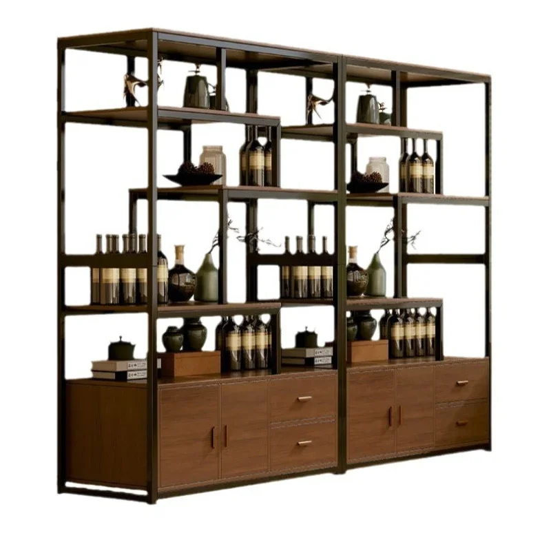 

Wine cabinet, wall living room display, commercial wine rack, household, locker