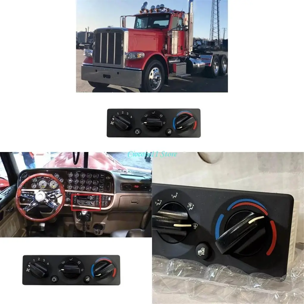 

Y1UB Climate Control Module Panel for Peterbilt 337 348 389 Q21-6119 Truck Accessory