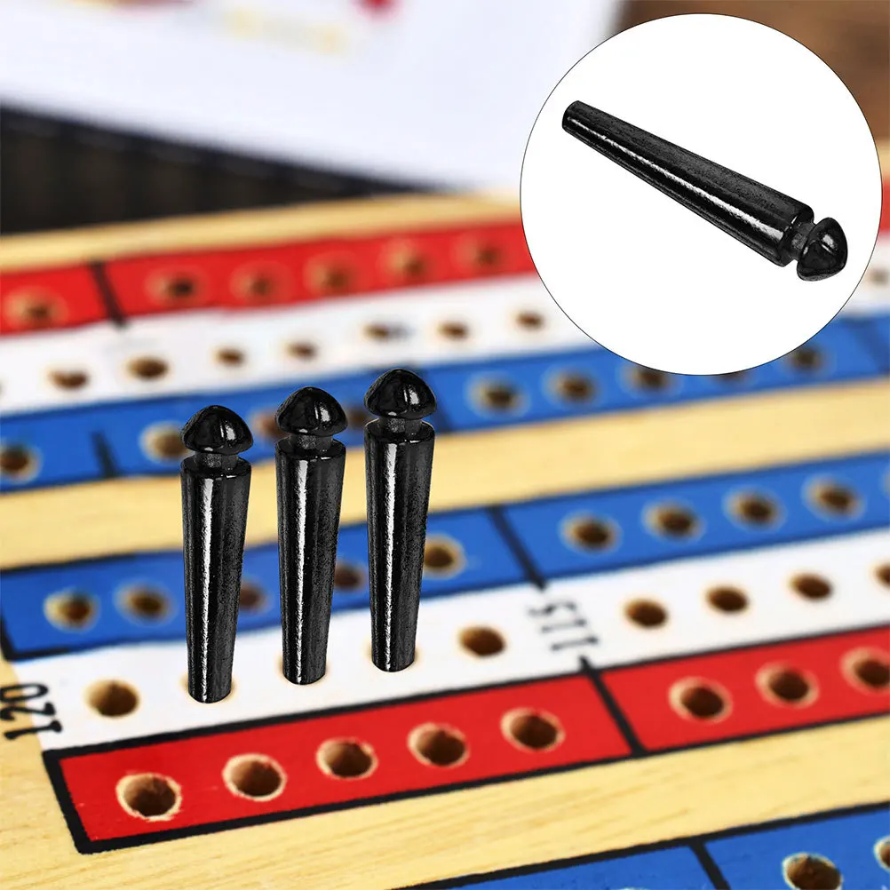 

50Pcs Score Markers Metal Cribbage Pegs Smooth Easy Insertion for Cribbage Board Game Sets Portable Use At Parties Gatherings