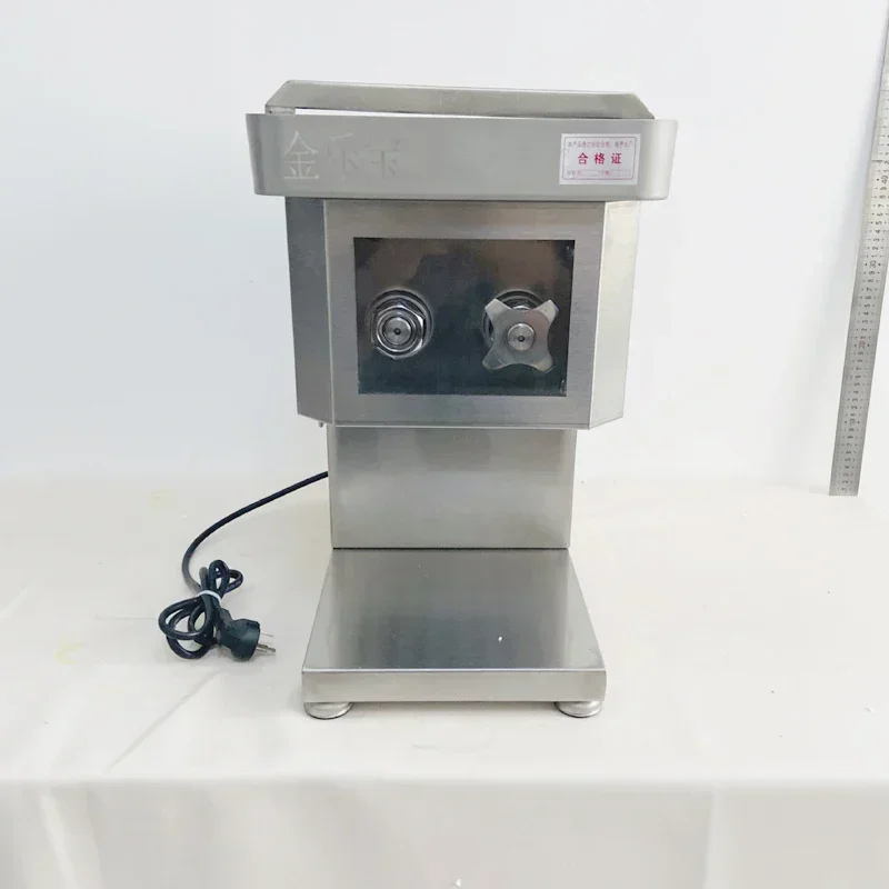 

For Commercial Meat Slicer Stainless Steel Automatic 1500W Meat Shred Slicer Dicing Machine Electric Vegetable Cutter Grinder