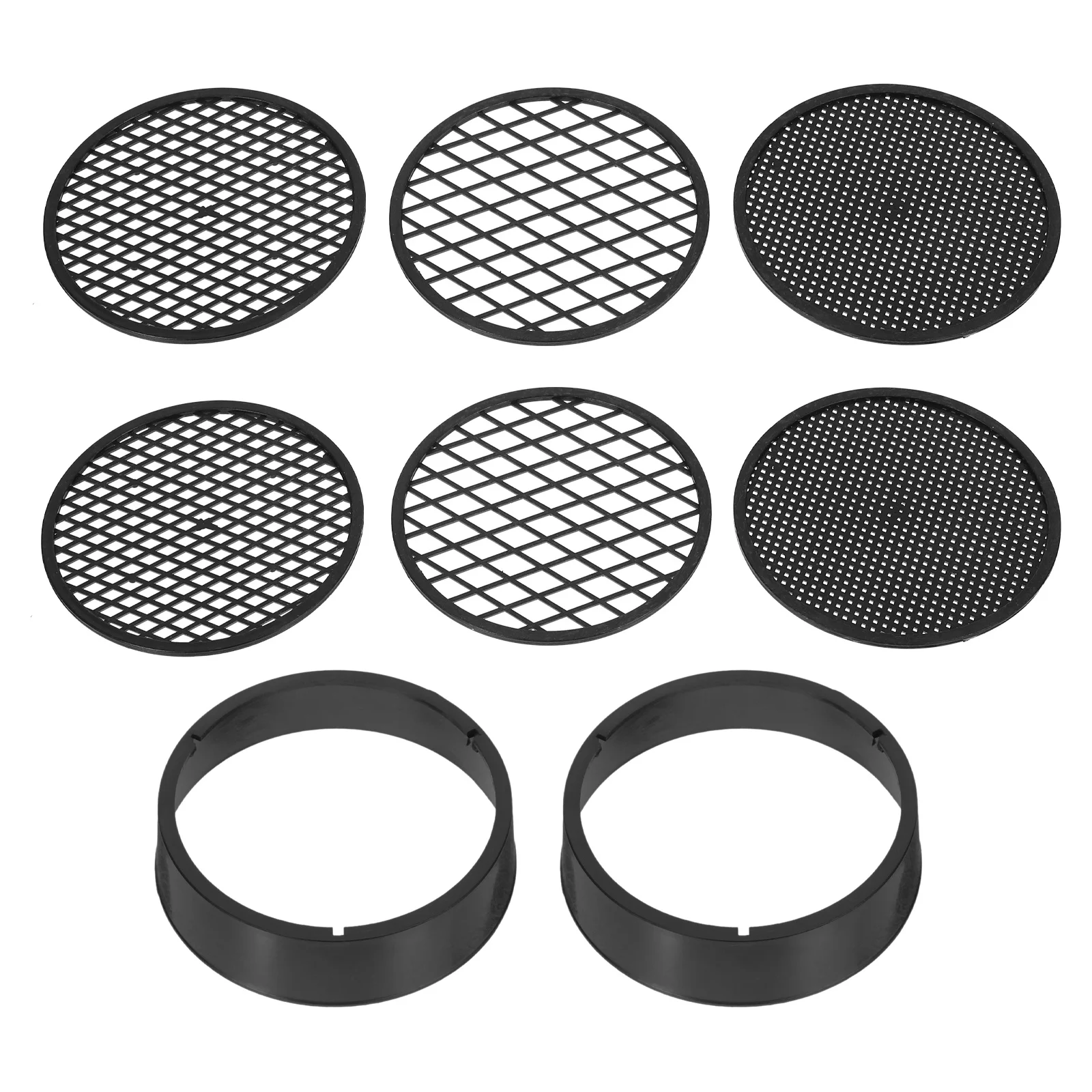 2 ensembles de tamis à sol, poêle à tamisage de jardin, outil de jardinage en plastique Durable, balcon, Mini tamis de sol de jardin, pierre dînigme, Compost