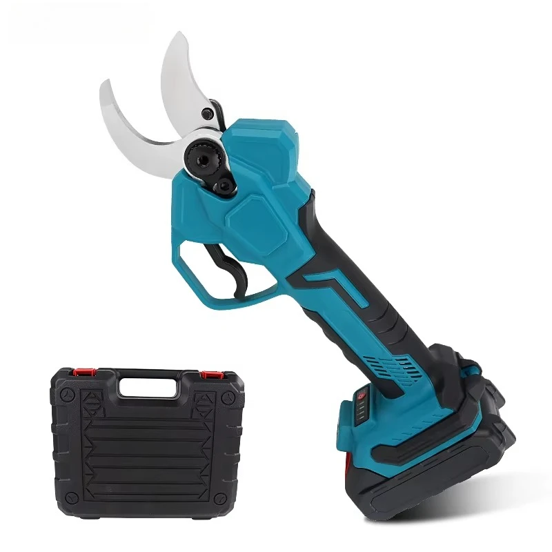 

Battery powered cordless pruning shears 40mm cutting diameter brushless electric pruning shears telescopic function