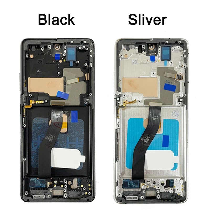 OLED Quality S21Ultra Display WIth Frame For Samsung S21 Ultra 5G G998 G998U G998B Display Touch Screen Digitizer Assembly