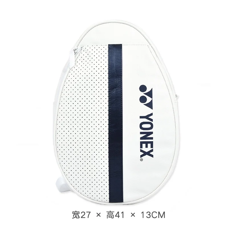 2023 New Yonex Tennis Badminton Racket Bag 3 Pieces One Shoulder Mini Light Portable White Chest Bag