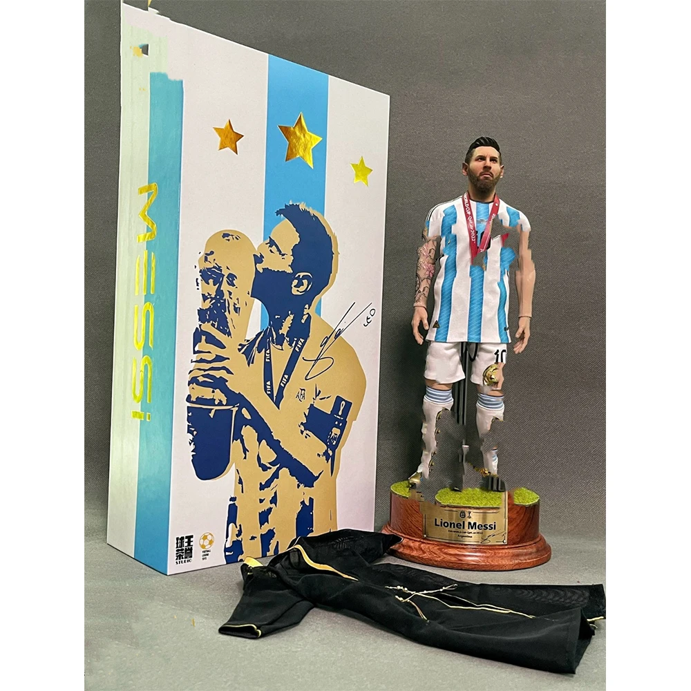 1/6 Scale Lionel Messi Action Figures Champion Set Gifts Box