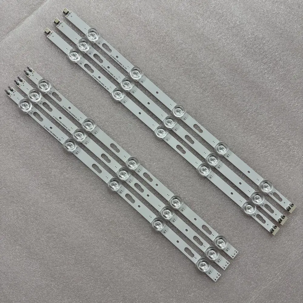 Bande de rétro-éclairage LED pour Samsung UE43TU8000 UE43TU7172 UE43TU7125 UE43TU7125K GU43TU8079U UE43TU8000K UE43TU8005K UE43TU8072U