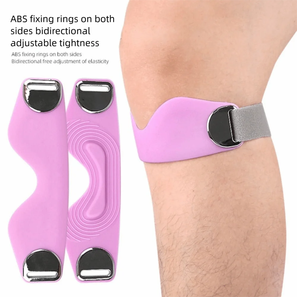 

Cushion Pressure Knee Pads Patella Strap Breathable Adjustable Sport Knee Wrap Pressurize Soft Knee Band Brace Hiking