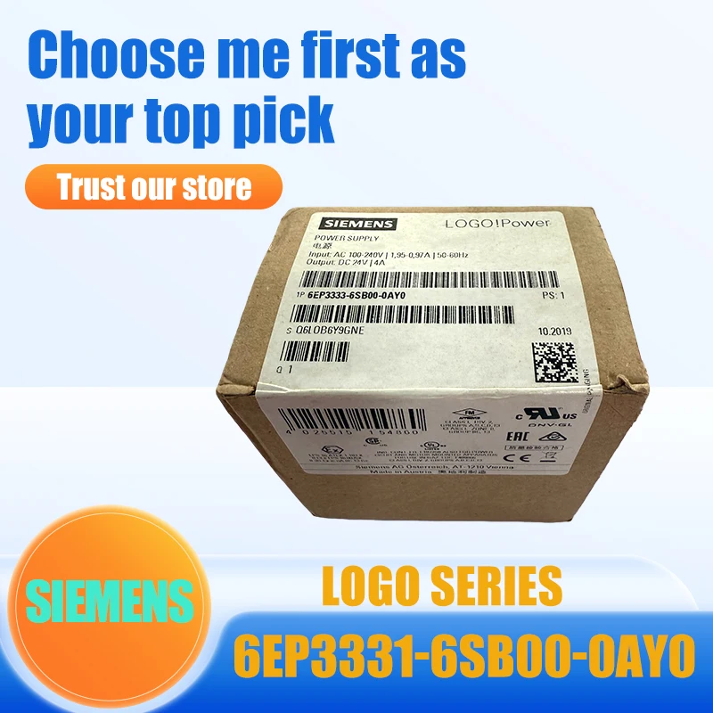 

Brand new original SIEMENS 6EP3333-6SB00-0AY0 6EP3333-6SB00-0ay0 LOGO stabilized power module