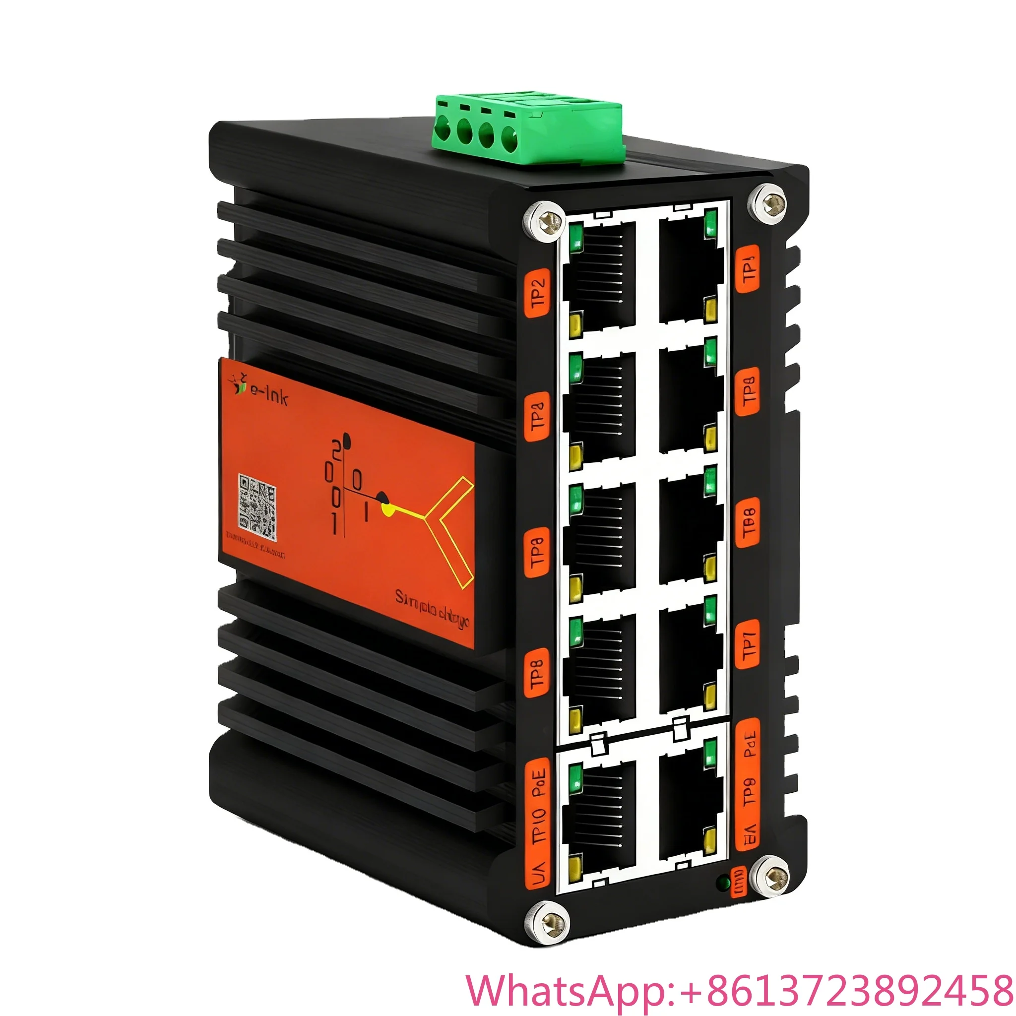 

Industrial 10 Port Gigabit PoE Switch 8 Port PoE+ 240W Power Budget Wide Temperature IP40 Aluminum Case