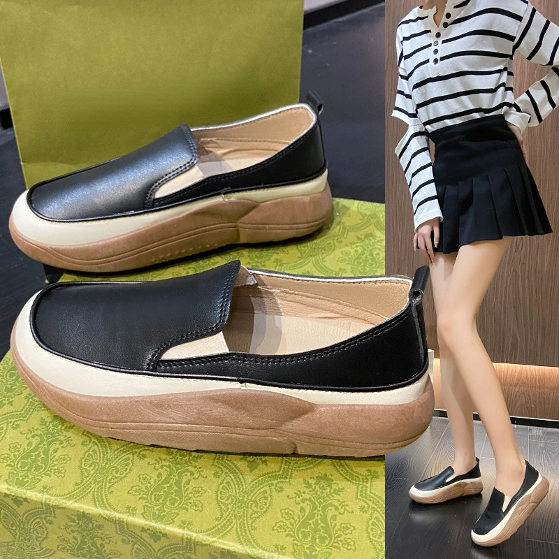 

Shoes for Women Novelties Autumn 2022 Fashion Sports Flats Comfortable Walking Footwear Ladies Sneakers Vulcanized Shoes Loafers