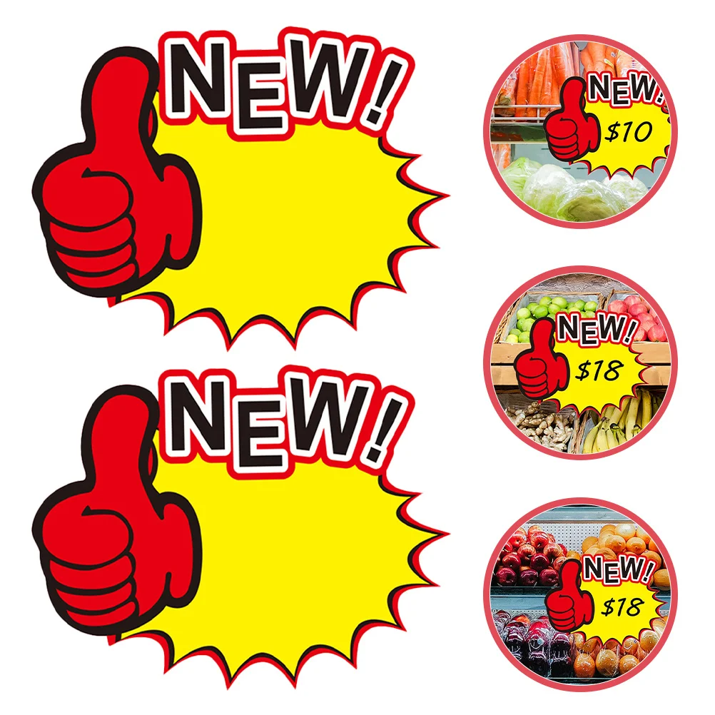 

100 шт. ценники для торговли торговыми метками, сменные ценники для магазина, прозрачные вырывные знаки для подбора средств, реальные продажи