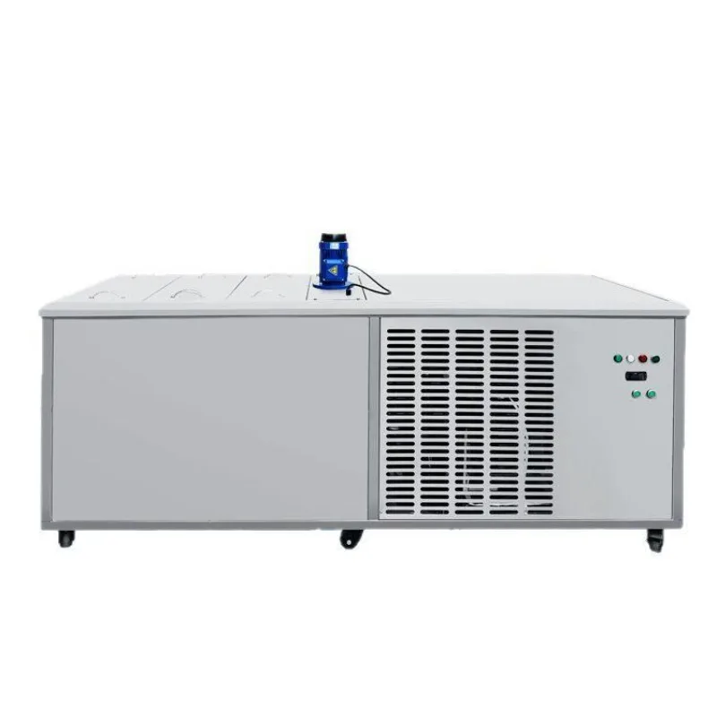 1T Ice Brick Machine Industrial Ice Cube Machine Equipment, Salt Water Pool Ice Machine