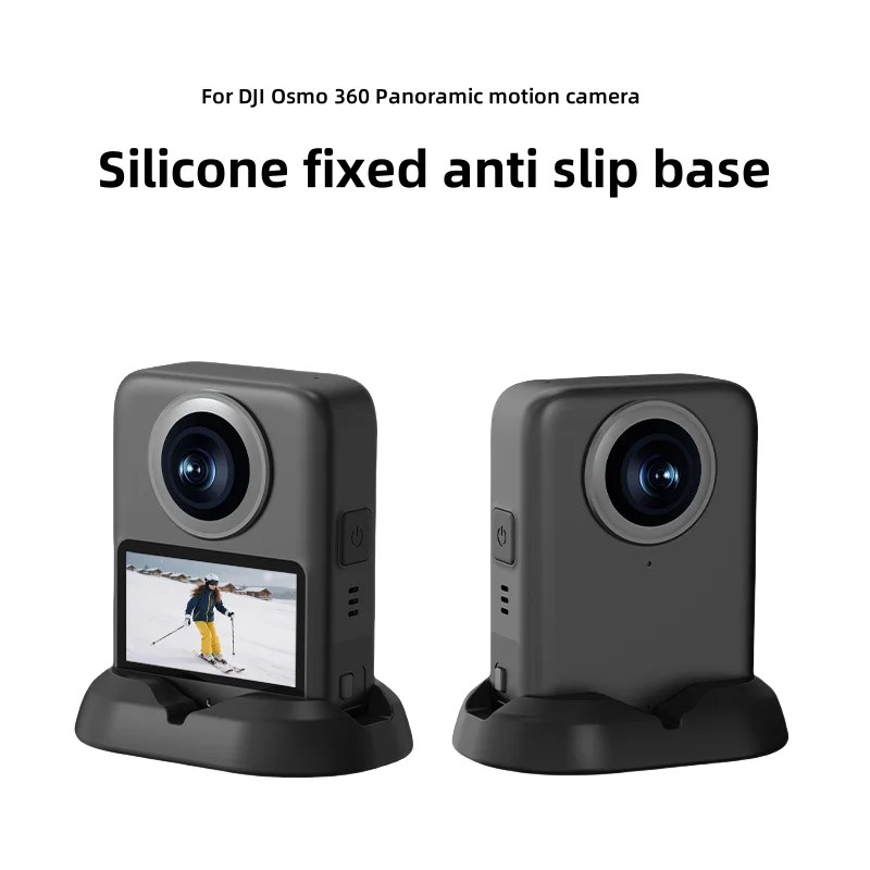 

For DJI OSMO 360 panoramic camera silicone base sports camera desktop mount stabilizer accessories