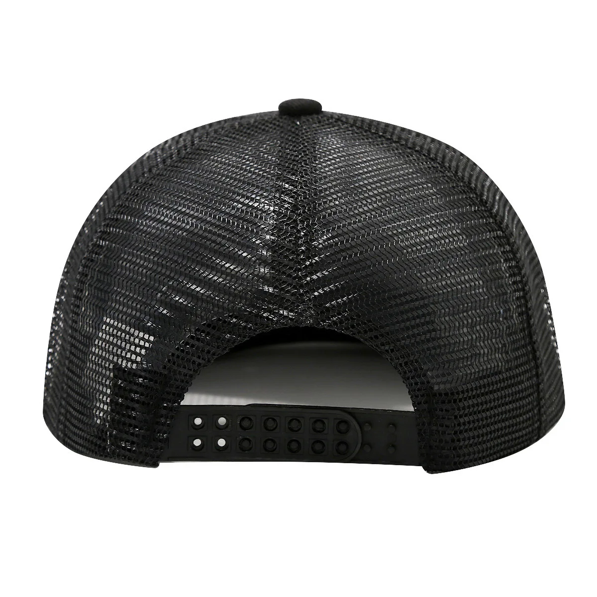 Neue Hip-Hop-Baseballkappe mit Netzrücken für Männer und Frauen, personalisierte Trucker-Mütze mit flachem Schirm, Sommer-Streetwear-Snapback-Caps – Detail 5