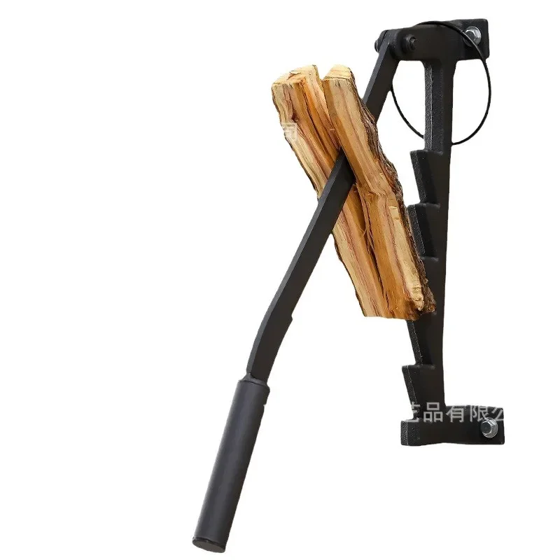 Log Splitters Wall Mounted Firewood Splitter Manual Firewood Separator Log Small