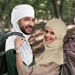 Balaclava Proteção Solar para Homens e Mulheres, Lenço de Cabeça e Pescoço, Máscara Facial Completa, Atividade Esportiva ao Ar Livre, 3 PCs