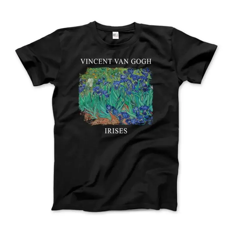 Vincent Van Gogh Irises 1889 Artwork T Shirt