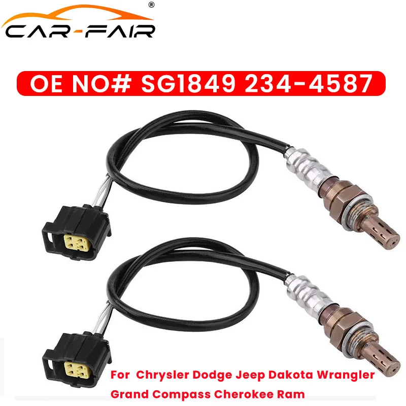 234-4587 56029049AA O2 Oxygen Sensor 15510 23159 21003 SG1849 For Chrysler Dodge Jeep Dakota Wrangler Grand Compass Cherokee Ram