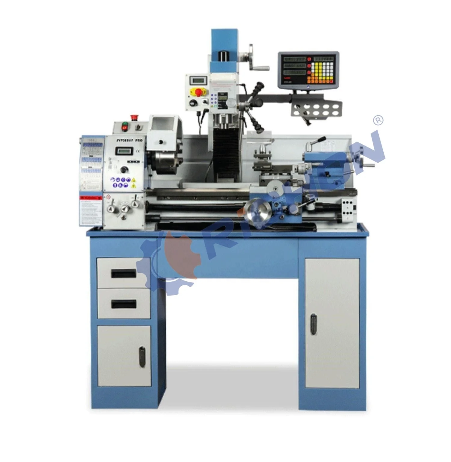 Mini torno Manual para el hogar de fábrica JYP300VF fresadora fácil de operar Combo Torno Para fresadora de torno de Metal