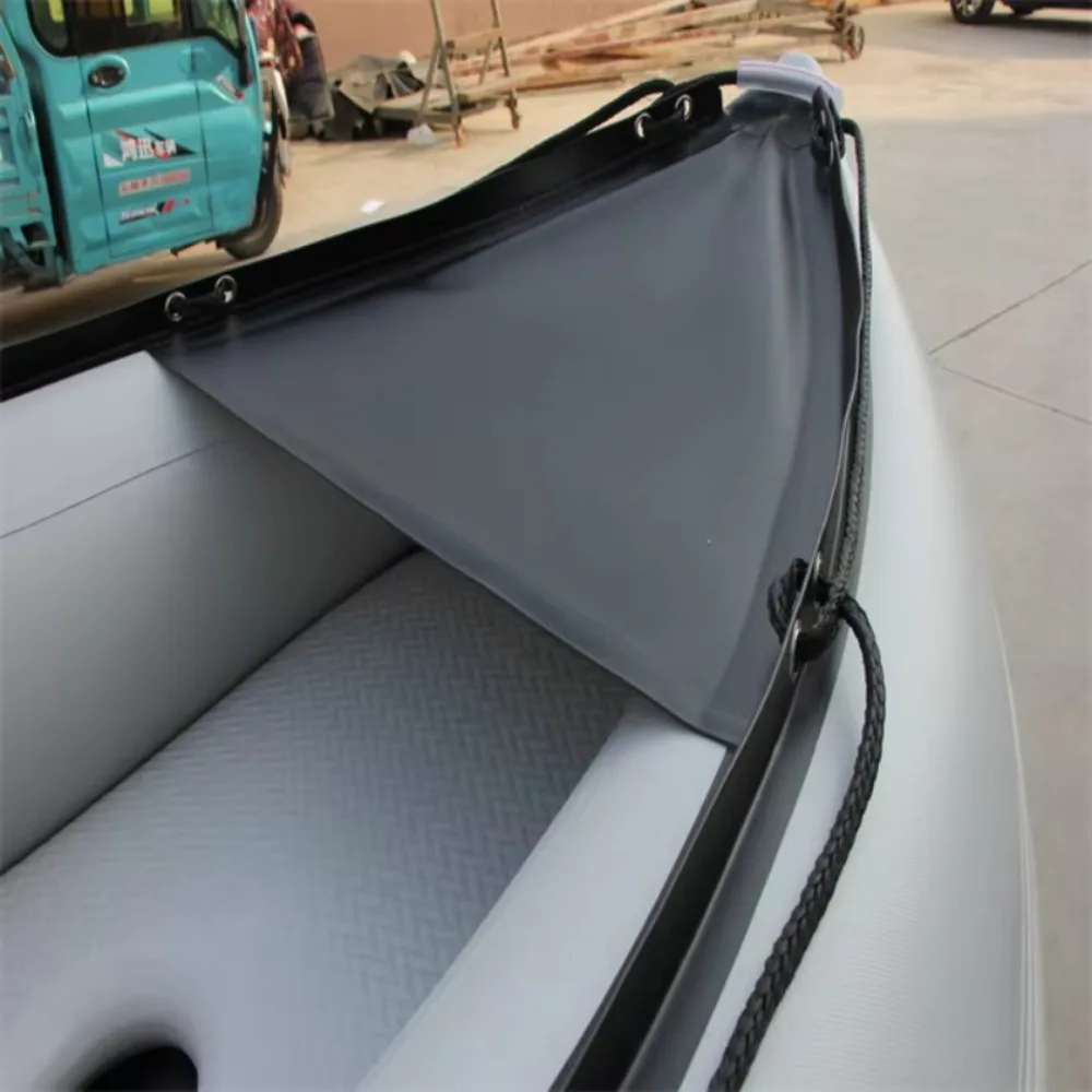 

2026 Factory Customized Stable Drifting Inflatable Pedal Kayak Fishing Boat with Drop Stitch Floor PVC Tube 2 Persons Capacity