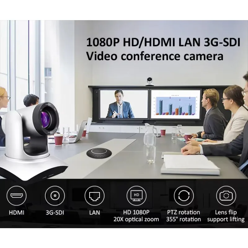 KATOV / JJTS HDMI 1080P Katovision Robotic Broadcast Camera Video Conference System Logitech Ptz Web Camera