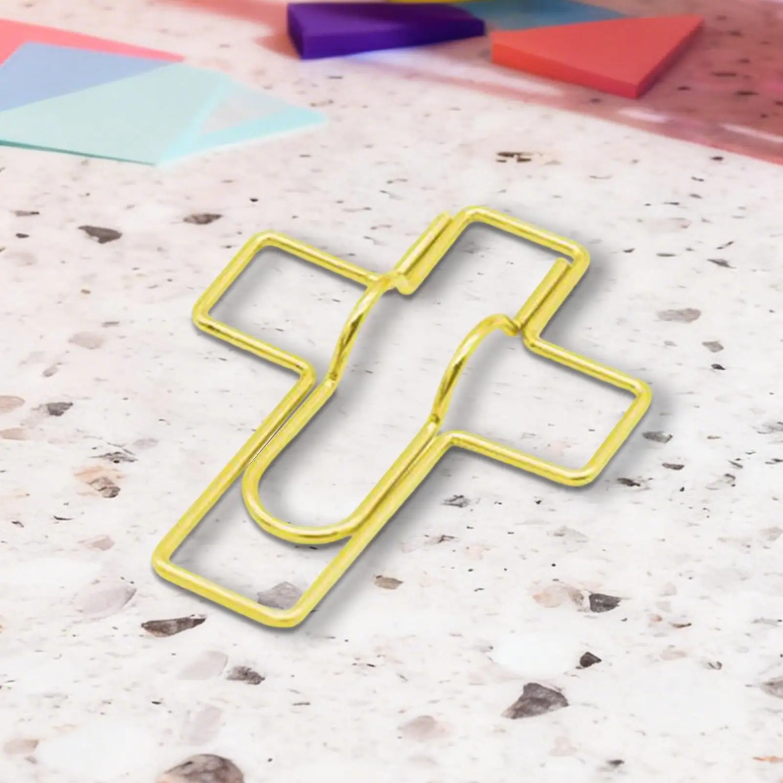 مشبك قلم للمحمول 10 قطع قابلة لإعادة الاستخدام معدنية ملونة منظم مجلة مقاطع قلم رصاص منظم القلم للطلاب المسافرين في المنزل #4