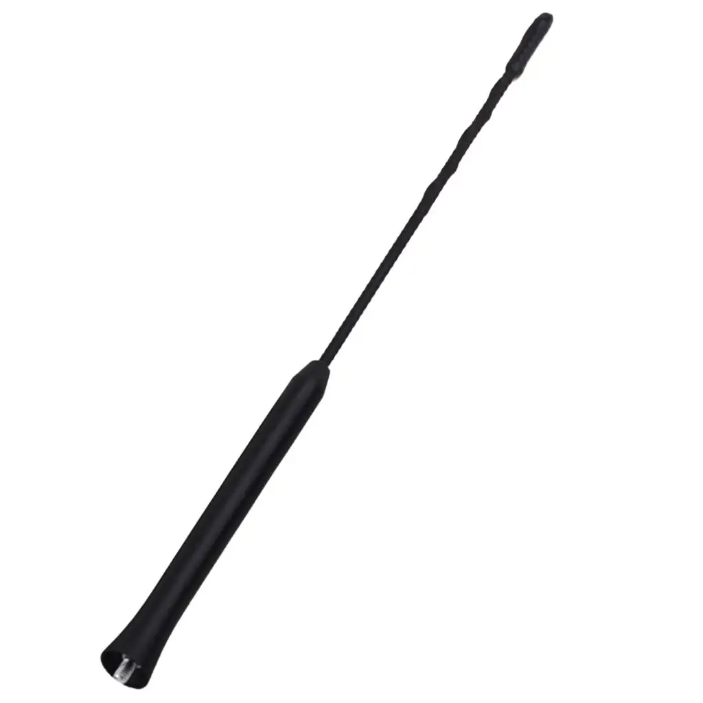 11" Autoradio Antenne Antenne Dach AM FM Booster Mast Schwarz