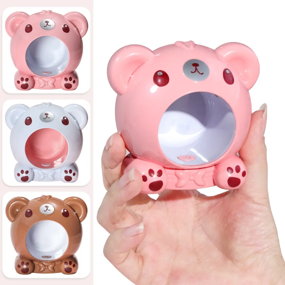 Oso de fototerapia para uñas, lámpara de secado de uñas, herramientas de manicura, secado rápido, oso de curado, Mini secadores de uñas, 24W, blanco, rosa, marrón