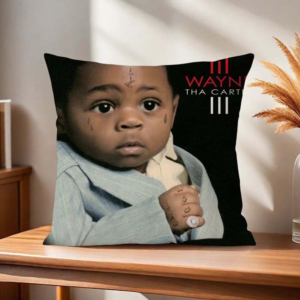 Lil Wayne Tha Carter VI Kissenbezug Kissenhülle für Zuhause, Sofa, Wohnzimmer, Büro, Café, Auto – Detail 4