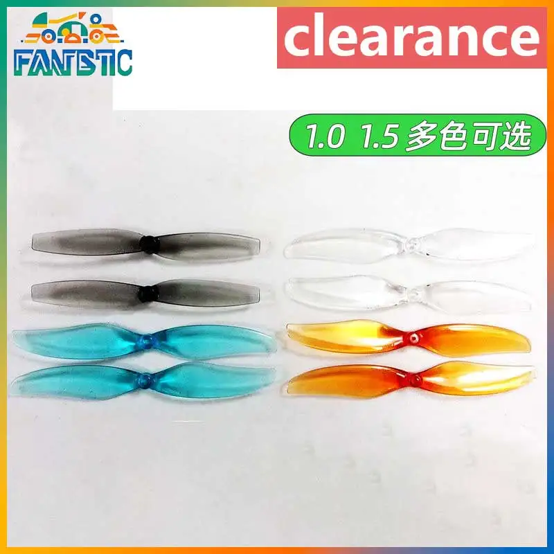 Gemfan Two Blade Propeller 65mm 2 5 Inch 75mm 3 Inch For Rc Fpv Racing Tiny Whoop Mini Quadcopter Coreless Motor