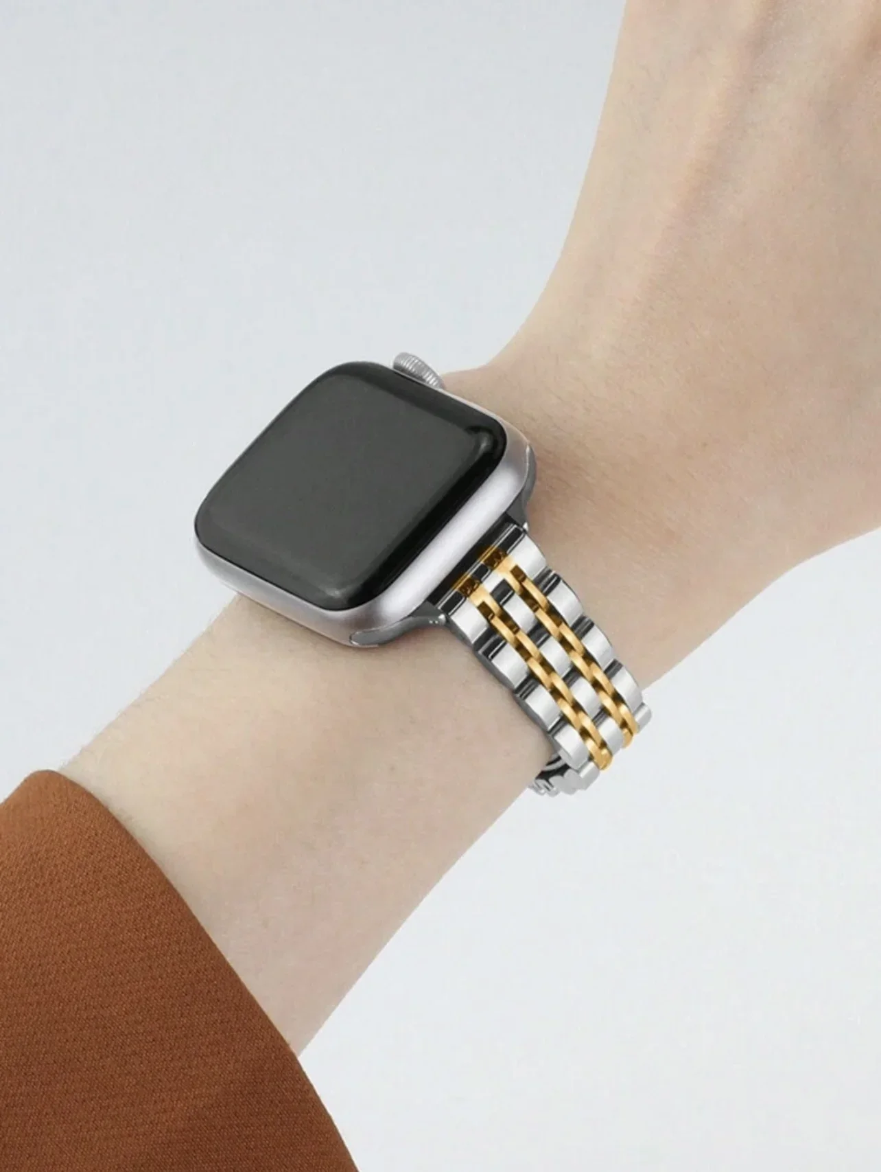 ممتاز 2 in1 الفرقة واقية شل الحال بالنسبة لساعة أبل غطاء حزام سلسلة 11/10/9/8/7/6 38 مللي متر 40 مللي متر 41 مللي متر 42 مللي متر 44 مللي متر 45 مللي متر 46 مللي متر