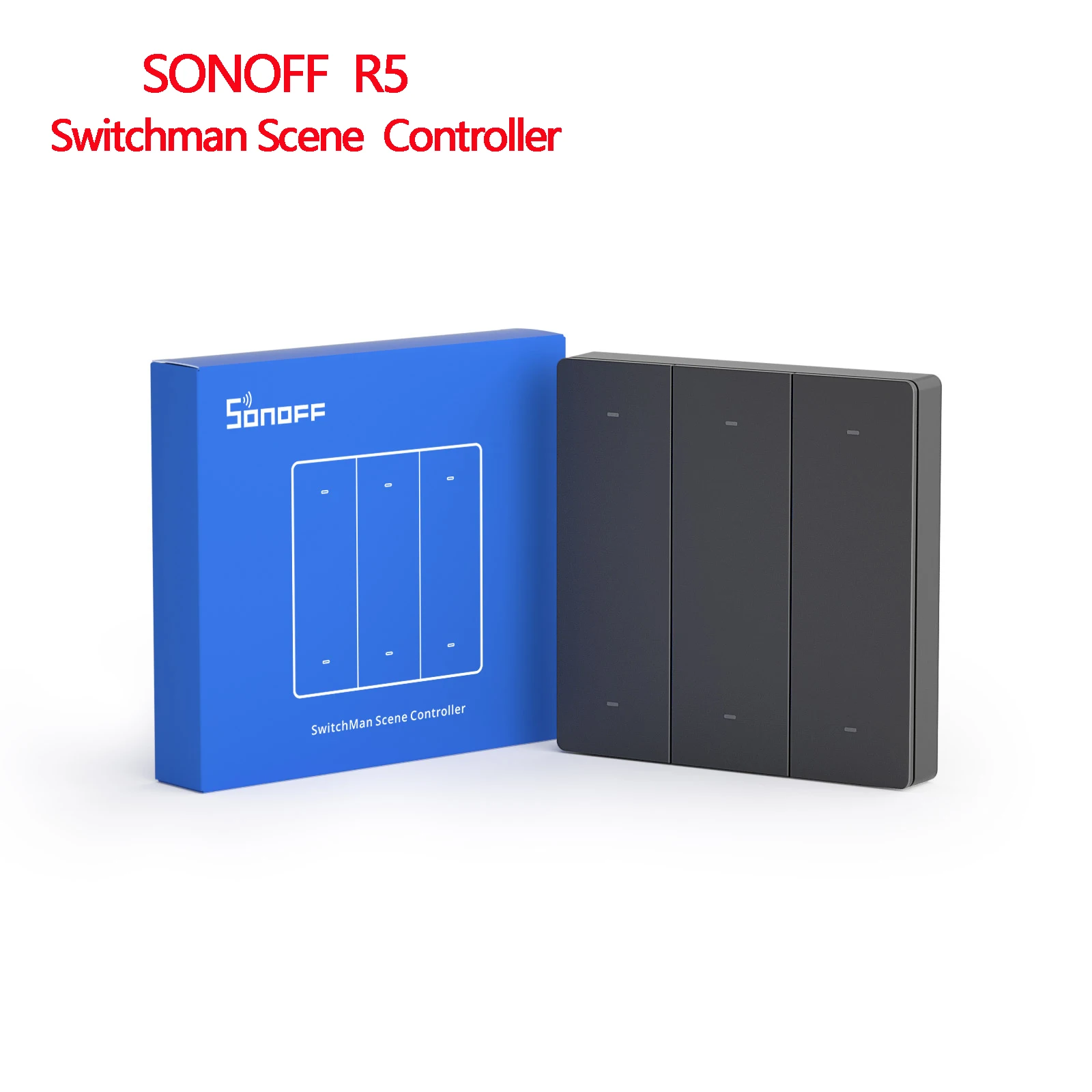 Умный настенный переключатель Sonoff M5 86 1C 2C 3C SwitchMan с Wi-Fi, умный переключатель R5, контроллер сцены Ewelink, работает с Alexa