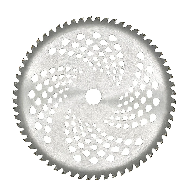 Garden Power Tool Accessories 60 Teeth Alloy Cutter Blade for Gasoline Brush Cutter